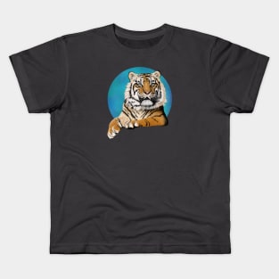 Tiger watercolour Kids T-Shirt